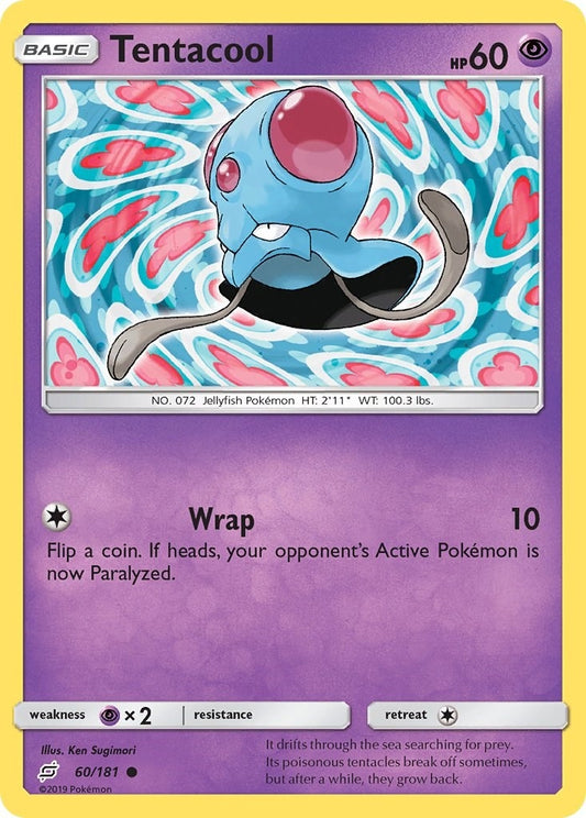 Image for Tentacool (60/181) (SM - Team Up) - Pokemon