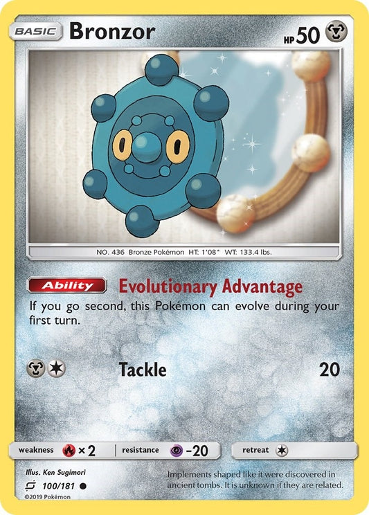 Image for Bronzor (100/181) (SM - Team Up) - Pokemon