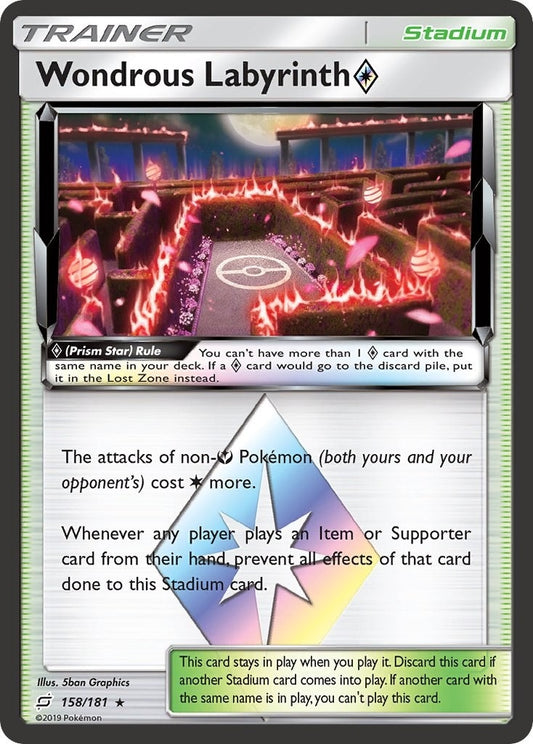 Image for Wondrous Labyrinth Prism Star (158/181) (SM - Team Up) - Pokemon