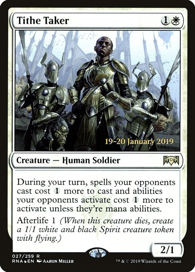 Image for Tithe Taker (27) (Prerelease Cards) - Magic: The Gathering