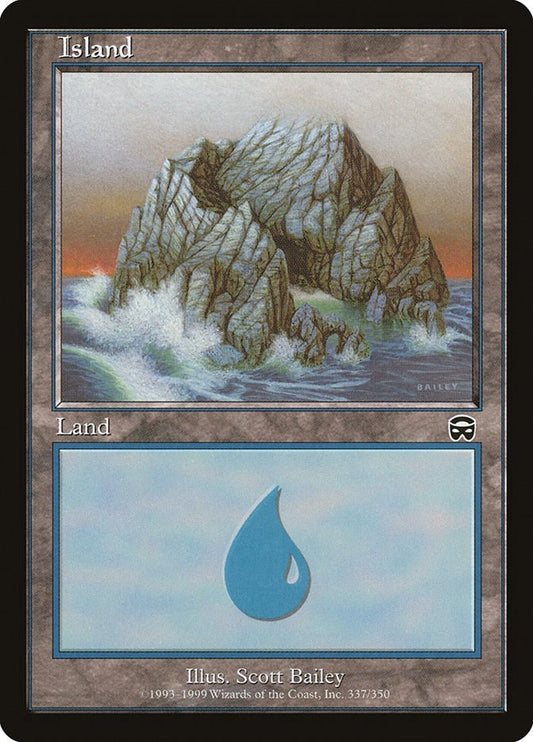 Image for Island (337) (337) (Mercadian Masques) - Magic: The Gathering
