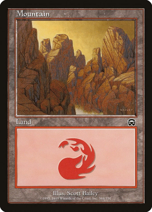Image for Mountain (344) (344) (Mercadian Masques) - Magic: The Gathering