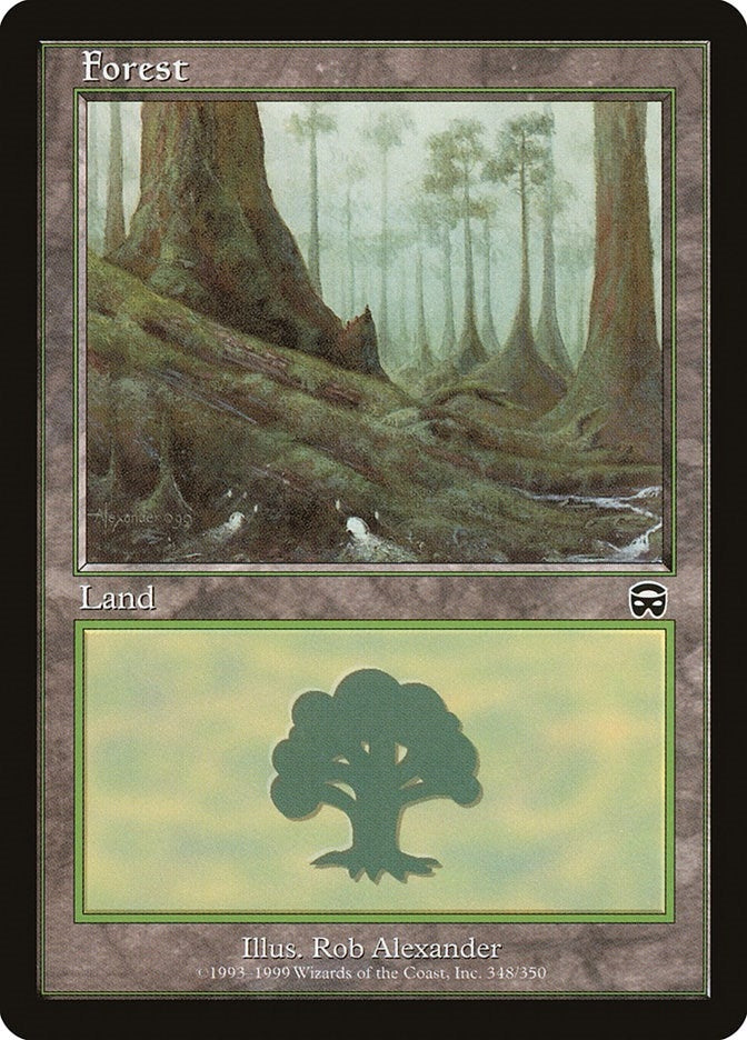 Image for Forest (348) (348) (Mercadian Masques) - Magic: The Gathering