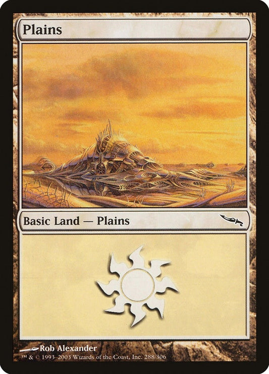 Image for Plains (288) (288) (Mirrodin) - Magic: The Gathering
