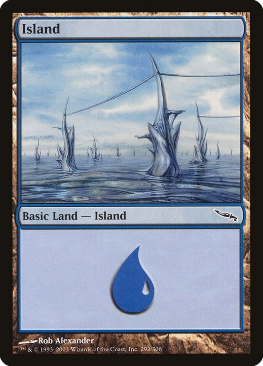 Image for Island (292) (292) (Mirrodin) - Magic: The Gathering