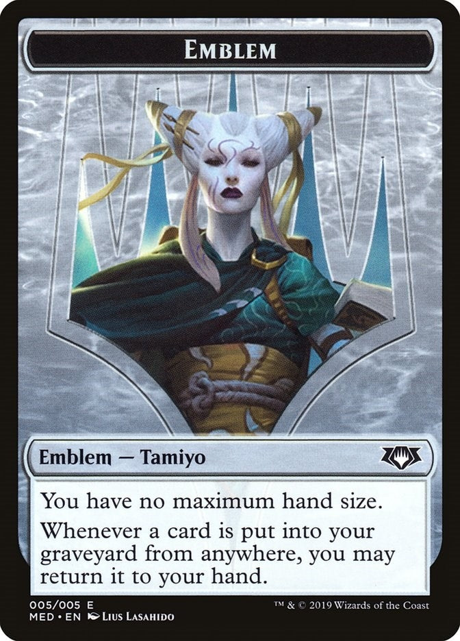 Image for Emblem - Tamiyo, the Moon Sage (5) (Mythic Edition: Ravnica Allegiance) - Magic: The Gathering