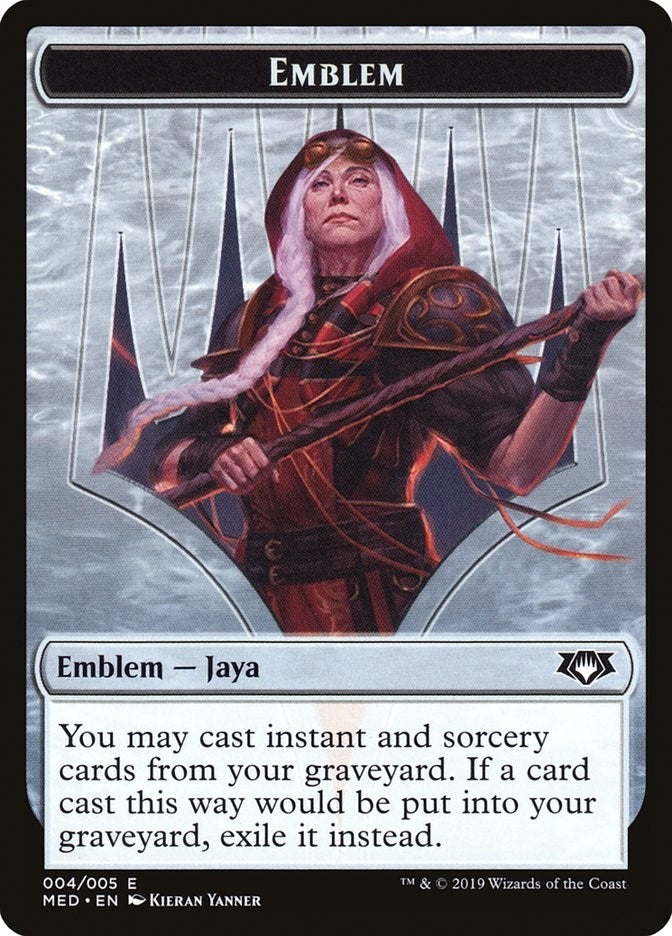 Image for Emblem - Jaya Ballard (4) (Mythic Edition: Ravnica Allegiance) - Magic: The Gathering