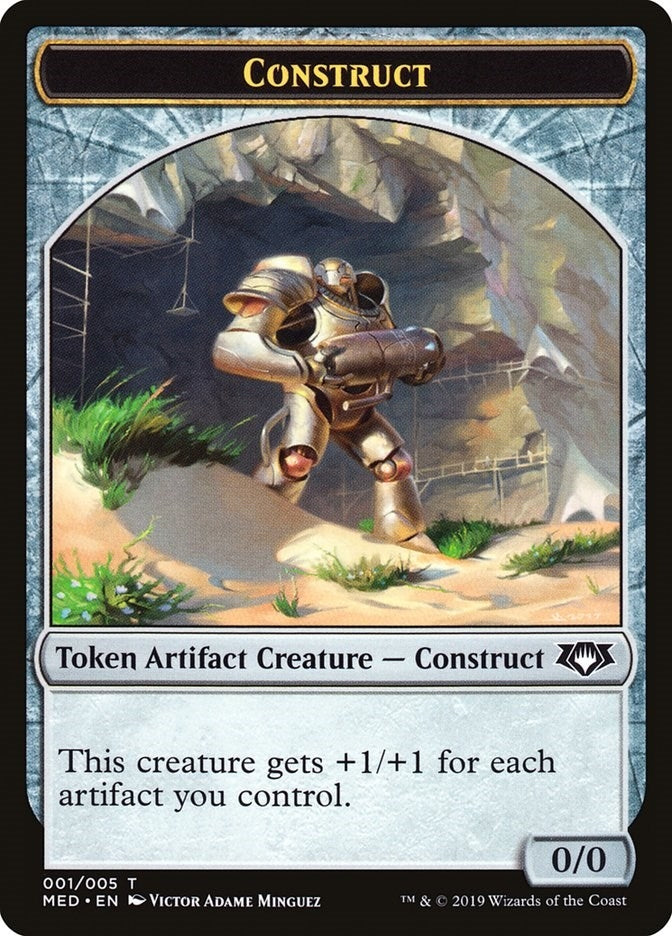 Image for Construct Token (001) (1) (Mythic Edition: Ravnica Allegiance) - Magic: The Gathering