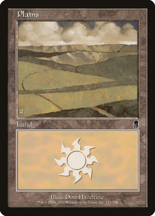 Image for Plains (332) (332) (Odyssey) - Magic: The Gathering