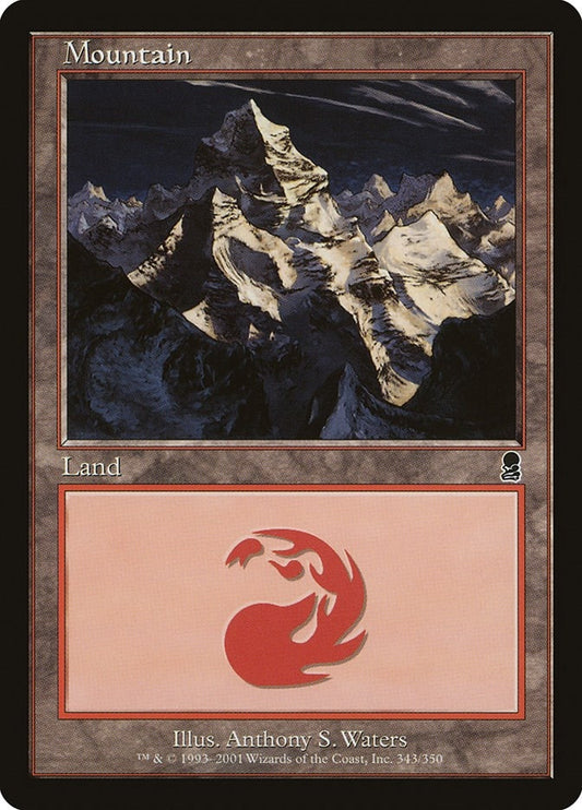 Image for Mountain (343) (343) (Odyssey) - Magic: The Gathering