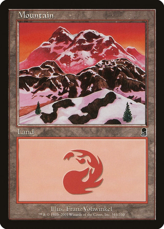 Image for Mountain (344) (344) (Odyssey) - Magic: The Gathering