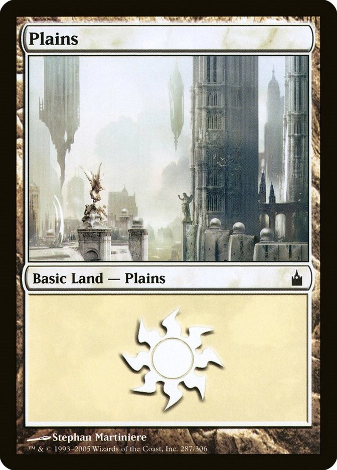 Image for Plains (287) (287) (Ravnica: City of Guilds) - Magic: The Gathering