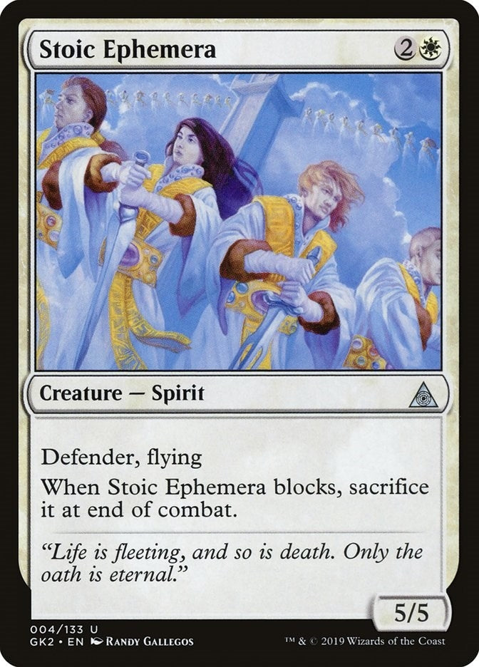 Image for Stoic Ephemera (4) (Ravnica Allegiance: Guild Kits) - Magic: The Gathering