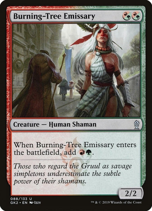 Image for Burning-Tree Emissary (88) (Ravnica Allegiance: Guild Kits) - Magic: The Gathering