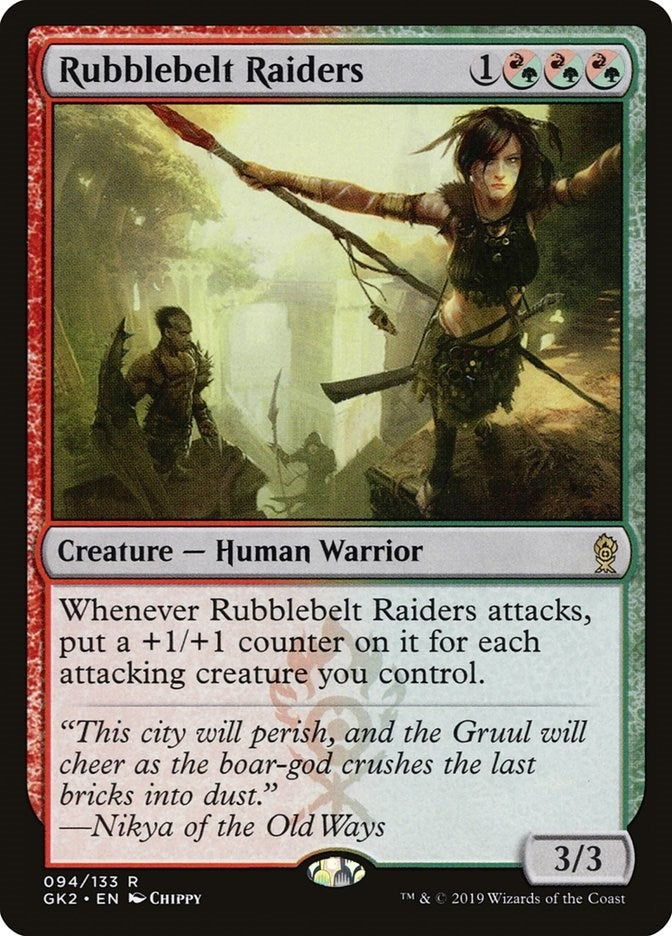 Image for Rubblebelt Raiders (94) (Ravnica Allegiance: Guild Kits) - Magic: The Gathering