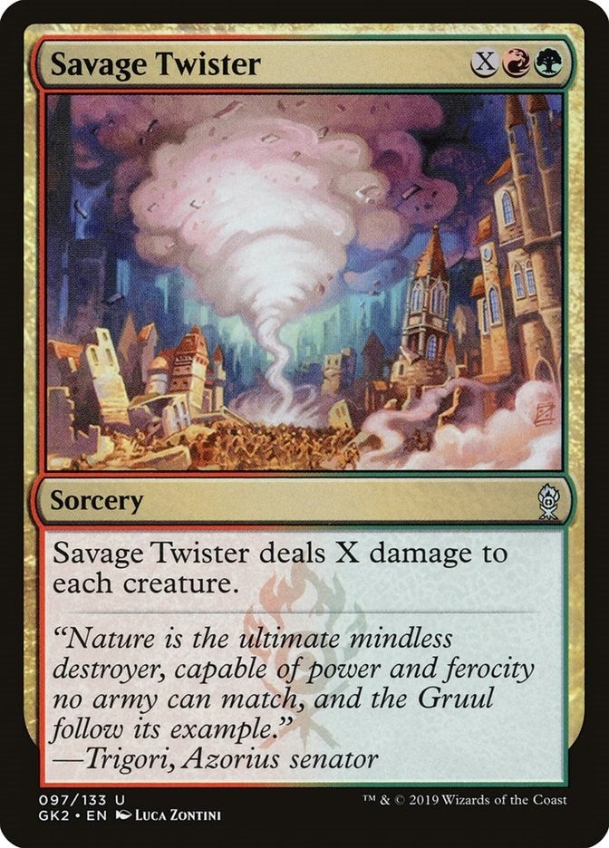 Image for Savage Twister (97) (Ravnica Allegiance: Guild Kits) - Magic: The Gathering