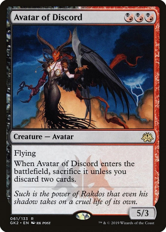 Image for Avatar of Discord (61) (Ravnica Allegiance: Guild Kits) - Magic: The Gathering