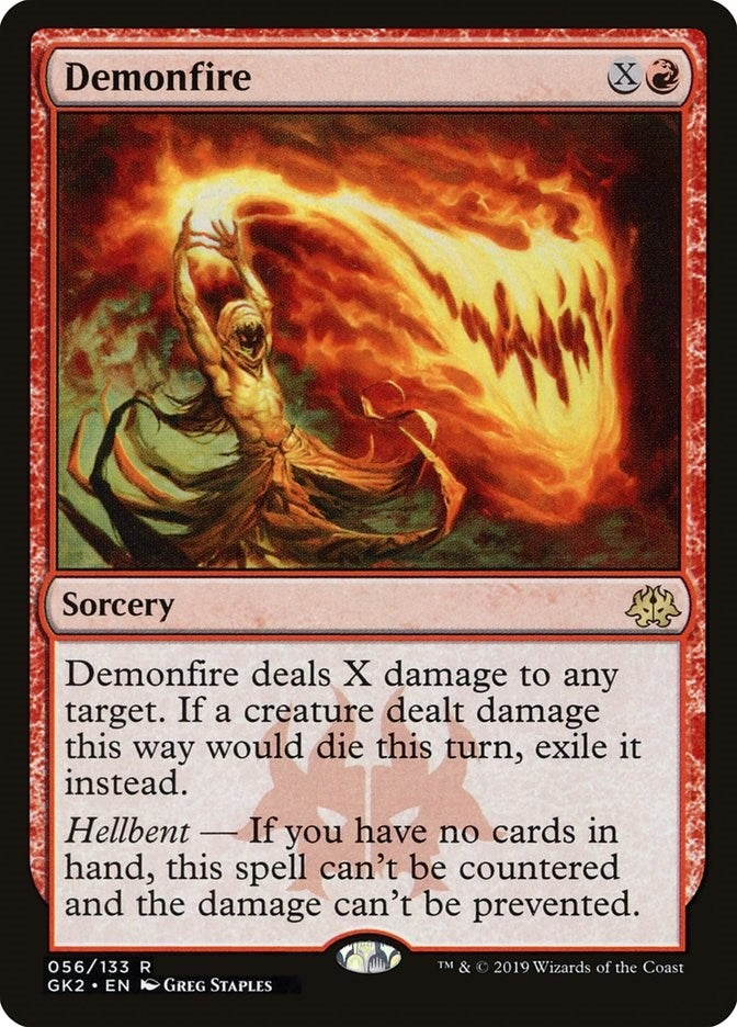 Image for Demonfire (56) (Ravnica Allegiance: Guild Kits) - Magic: The Gathering
