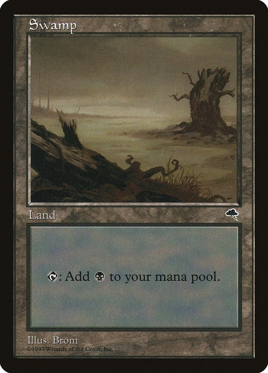 Image for Swamp (Horizontal Log) (340) (Tempest) - Magic: The Gathering