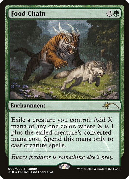 Image for Food Chain (8) (Judge Promos) - Magic: The Gathering
