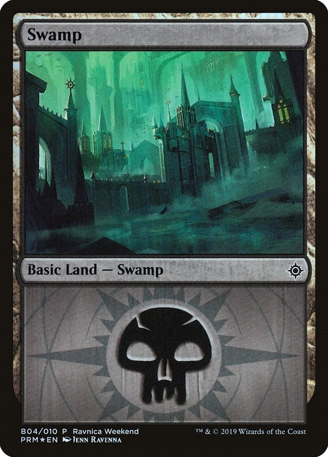 Image for Swamp - Orzhov (B04) (4) (Launch Party & Release Event Promos) - Magic: The Gathering