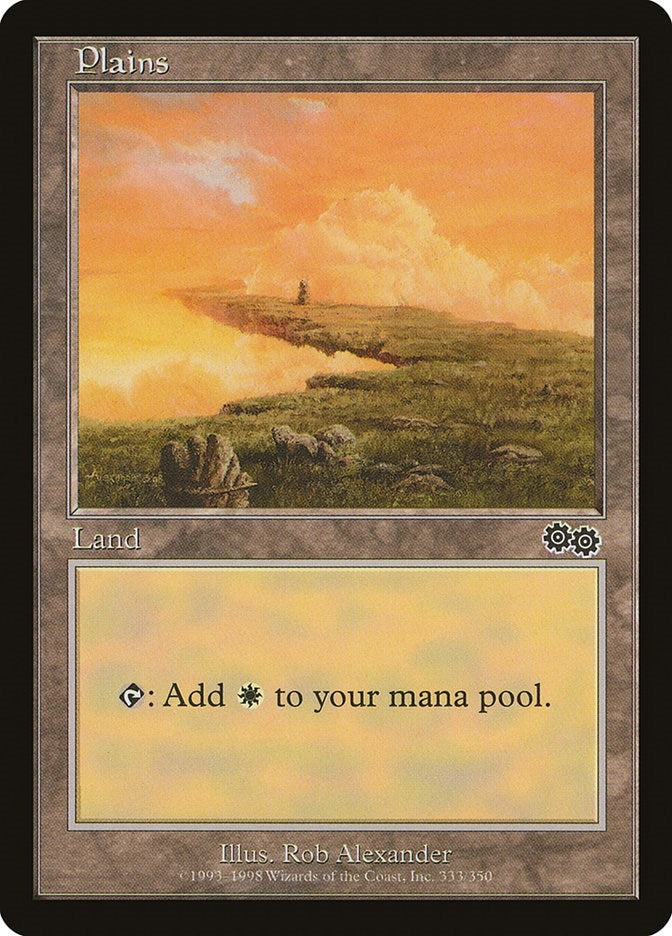 Image for Plains (333) (333) (Urza's Saga) - Magic: The Gathering