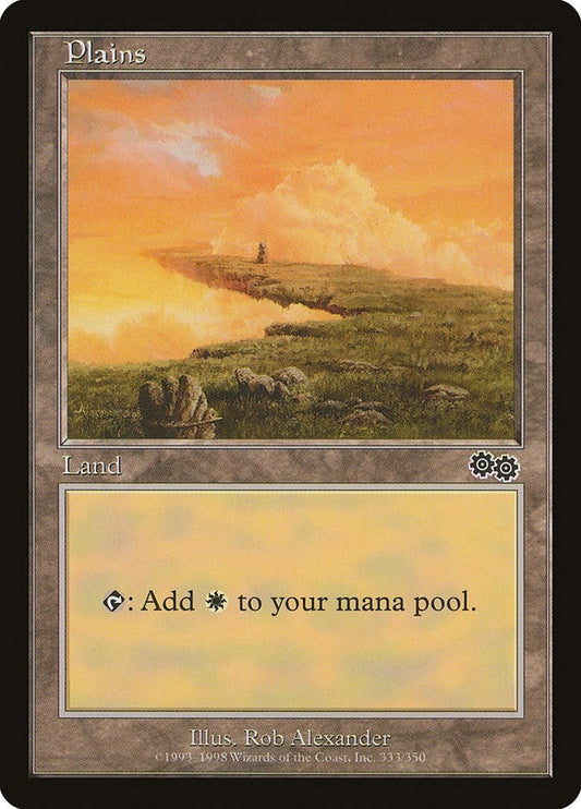 Image for Plains (333) (333) (Urza's Saga) - Magic: The Gathering