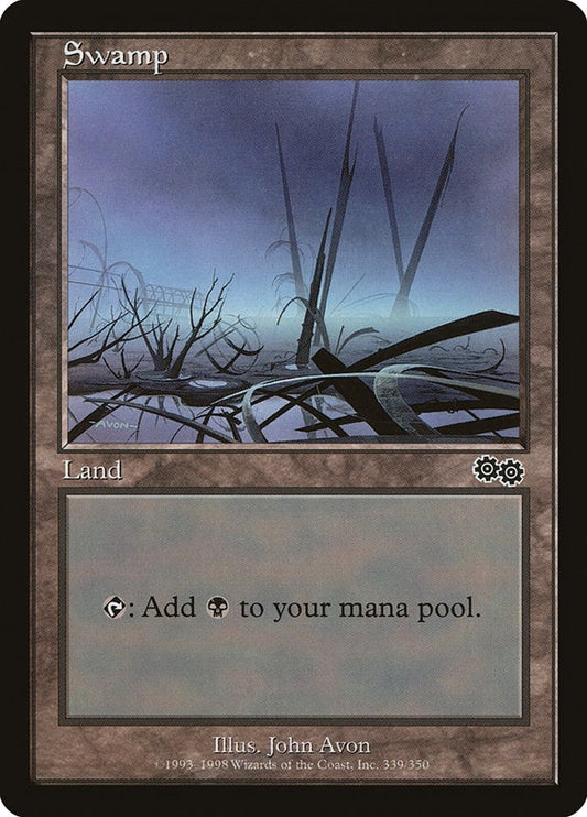 Image for Swamp (339) (339) (Urza's Saga) - Magic: The Gathering