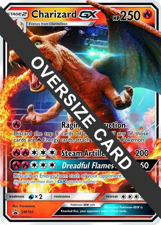 Image for Charizard GX - SM195 (SM Black Star Promo) (SM195) (Jumbo Cards) - Pokemon