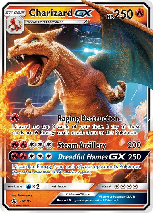 Image for Charizard GX - SM195 (SM195) (SM Promos) - Pokemon