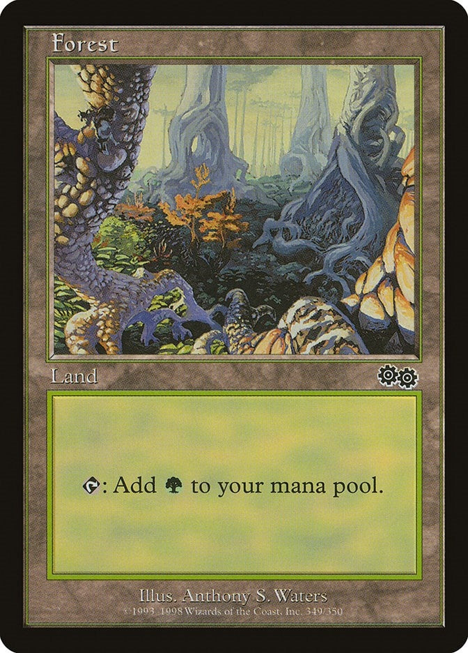Image for Forest (349) (349) (Urza's Saga) - Magic: The Gathering