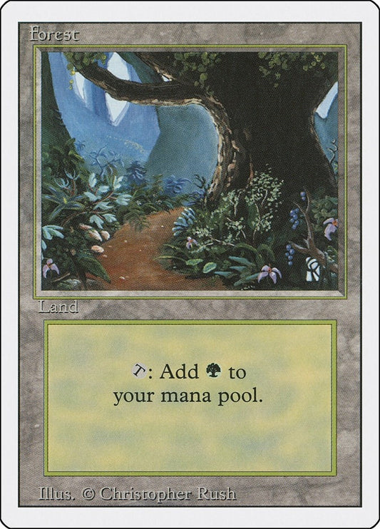 Image for Forest (B) (286) (Revised Edition) - Magic: The Gathering