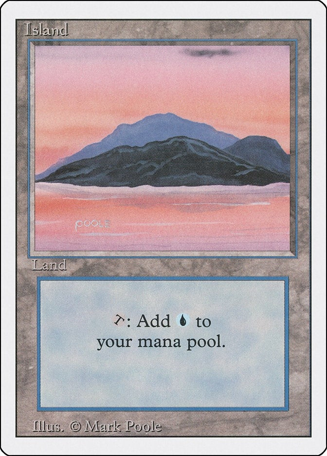 Image for Island (C) (289) (Revised Edition) - Magic: The Gathering