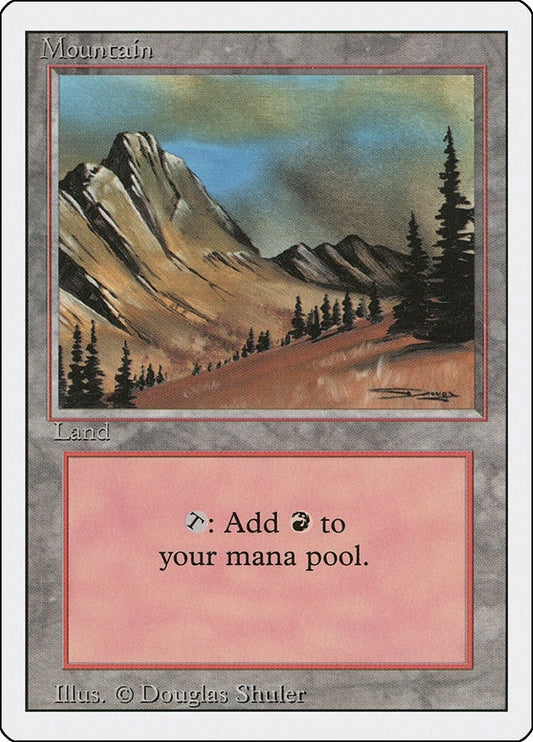 Image for Mountain (C) (292) (Revised Edition) - Magic: The Gathering