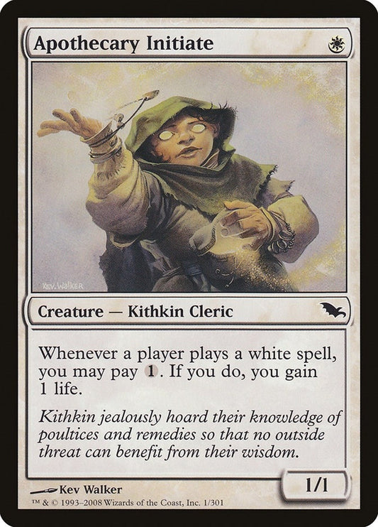 Image for Apothecary Initiate (1) (Shadowmoor) - Magic: The Gathering