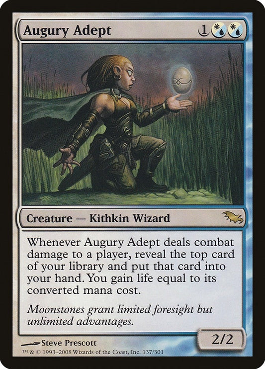 Image for Augury Adept (137) (Shadowmoor) - Magic: The Gathering