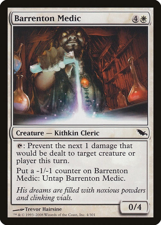 Image for Barrenton Medic (4) (Shadowmoor) - Magic: The Gathering