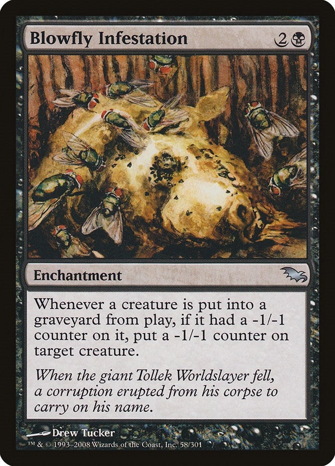 Image for Blowfly Infestation (58) (Shadowmoor) - Magic: The Gathering