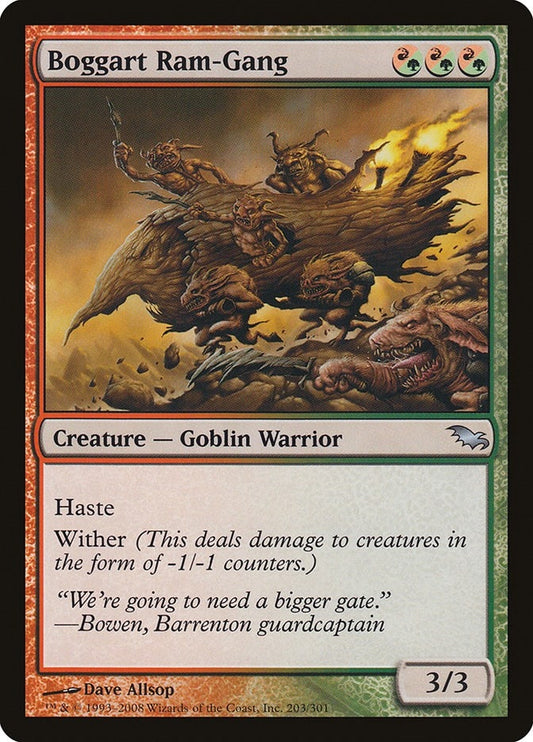 Image for Boggart Ram-Gang (203) (Shadowmoor) - Magic: The Gathering