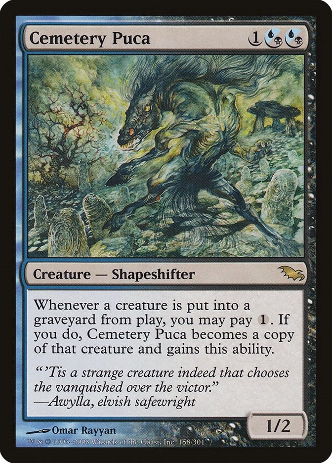 Image for Cemetery Puca (158) (Shadowmoor) - Magic: The Gathering