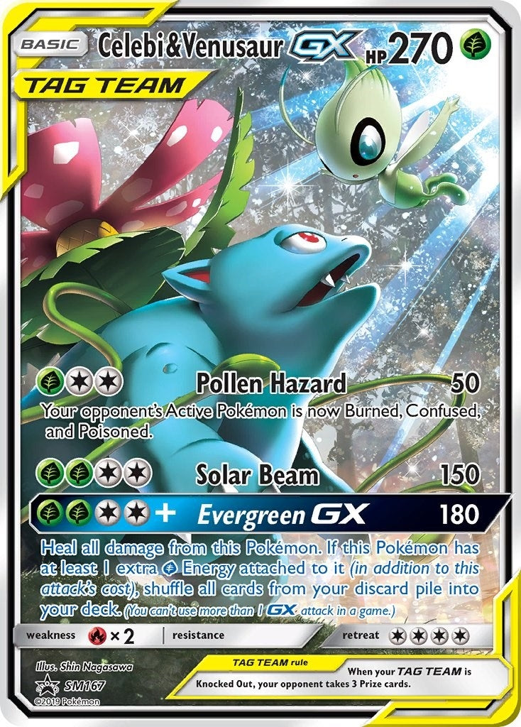 Image for Celebi & Venusaur GX - SM167 (SM167) (SM Promos) - Pokemon