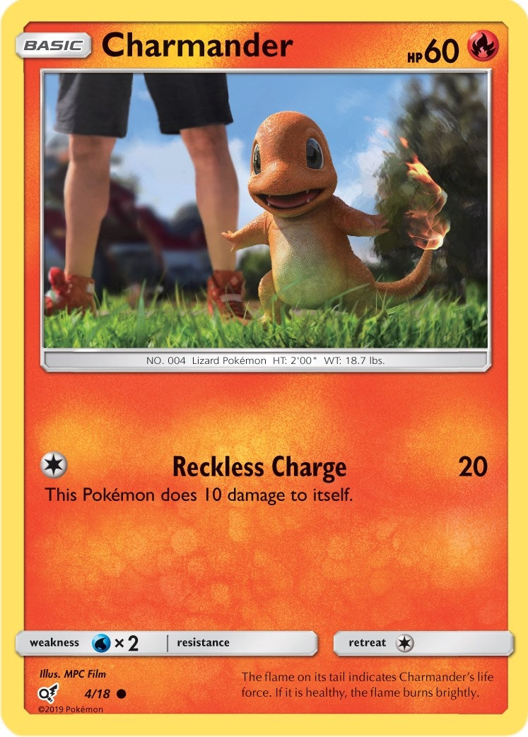 Image for Charmander (Holo Common) (4/18) (Detective Pikachu) - Pokemon