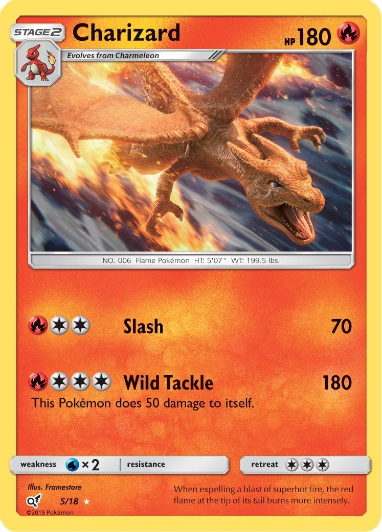 Image for Charizard (5/18) (Detective Pikachu) - Pokemon