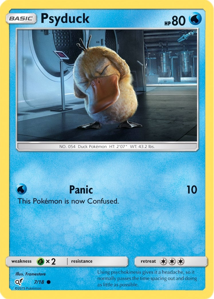 Image for Psyduck (Holo Common) (7/18) (Detective Pikachu) - Pokemon