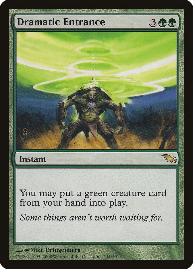 Image for Dramatic Entrance (111) (Shadowmoor) - Magic: The Gathering