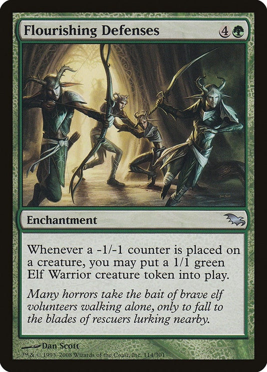 Image for Flourishing Defenses (114) (Shadowmoor) - Magic: The Gathering