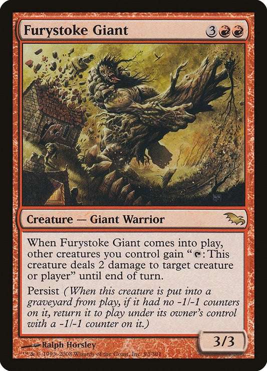 Image for Furystoke Giant (93) (Shadowmoor) - Magic: The Gathering