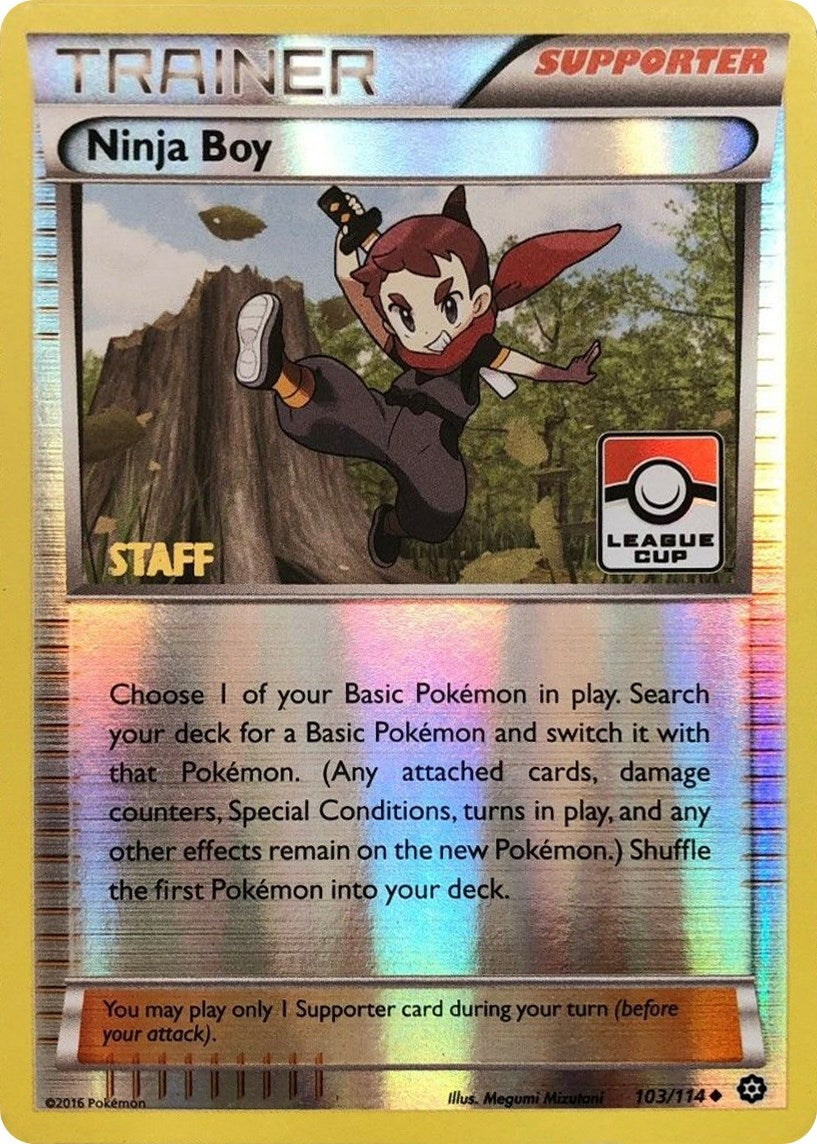 Image for Ninja Boy - 103/114 (League Cup) [Staff] (103/114) (League & Championship Cards) - Pokemon