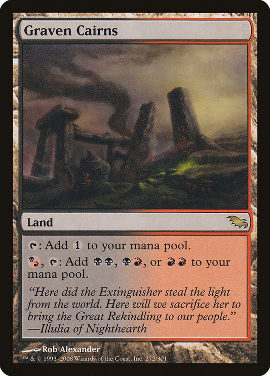 Image for Graven Cairns (272) (Shadowmoor) - Magic: The Gathering