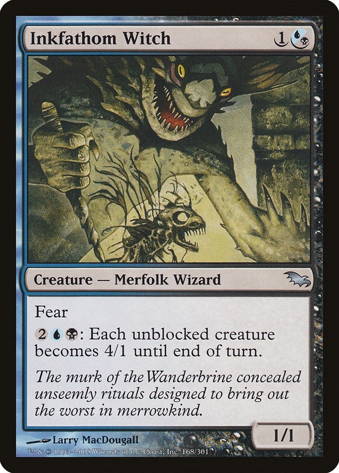 Image for Inkfathom Witch (168) (Shadowmoor) - Magic: The Gathering